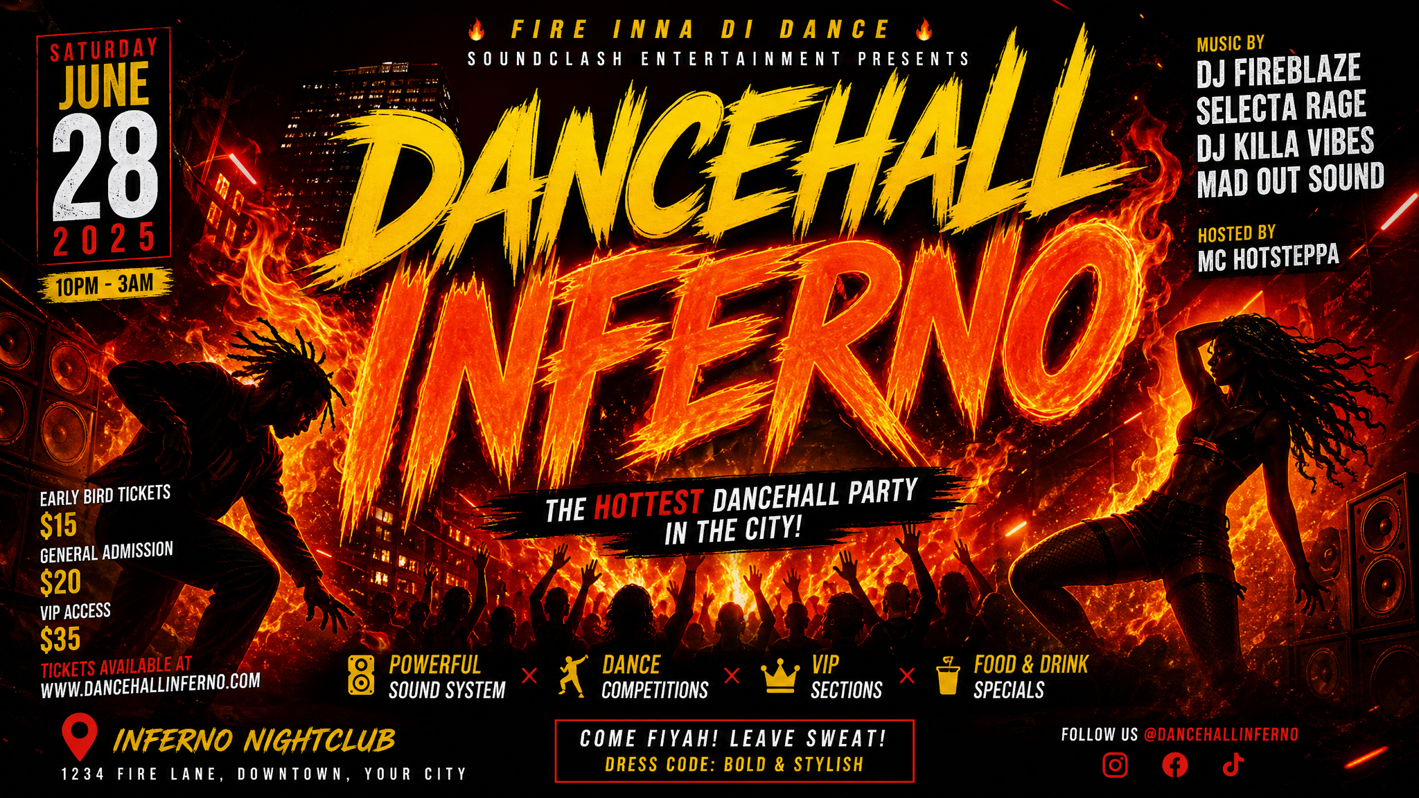Dancehall Night Fire